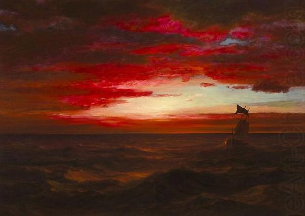 Frederic Edwin Church Marine Sunset china oil painting image